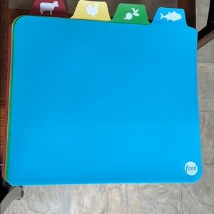 Food network cutting mats